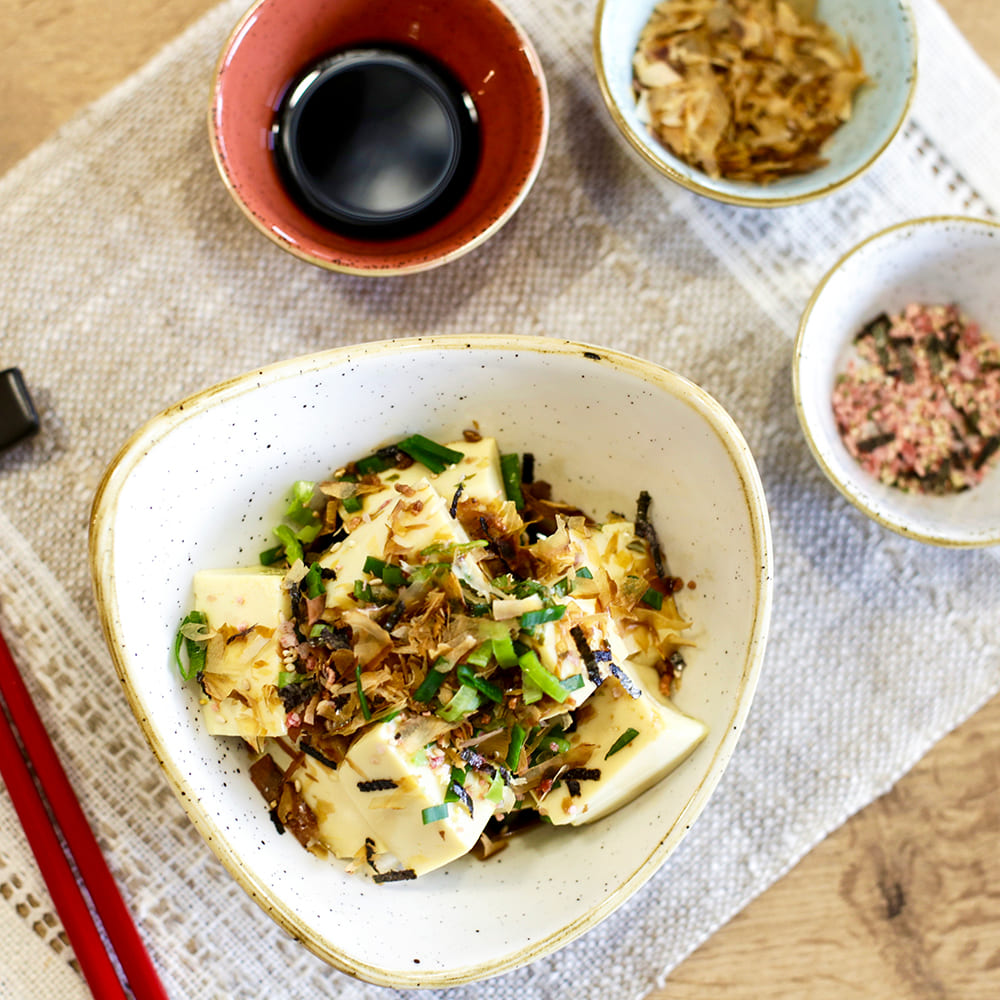 Japanese Furong (egg) Tofu